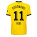 Günstige Borussia Dortmund Marco Reus #11 Heim Fussballtrikot Damen 2023-24 Kurzarm